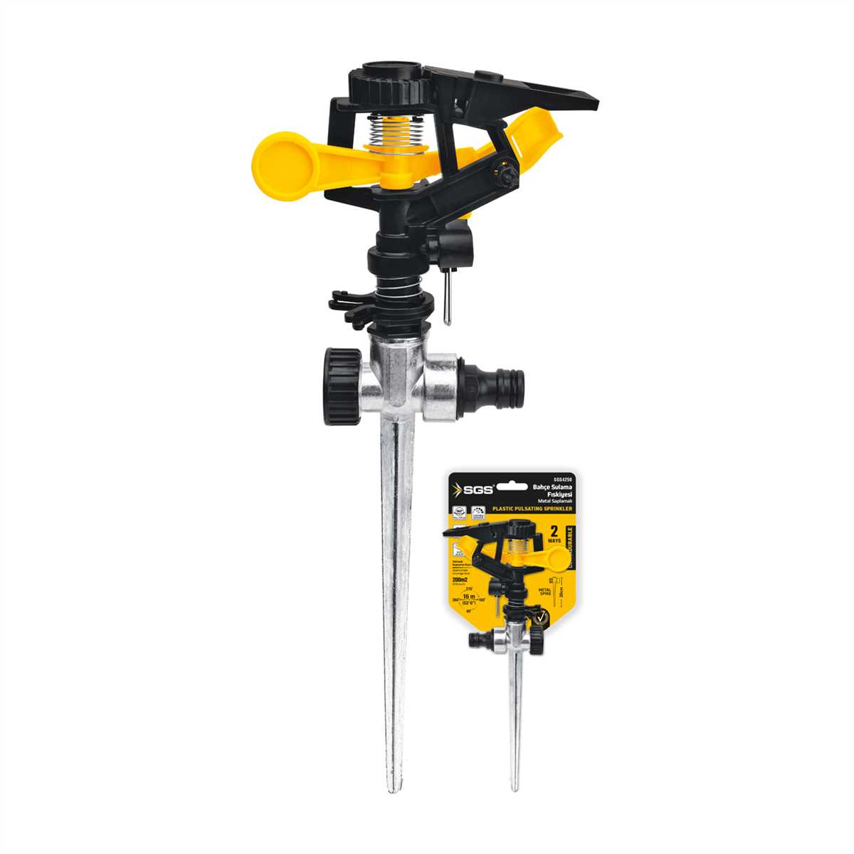 BAHÇE SULAMA FİSKİYESİ (METAL SAPLAMA)